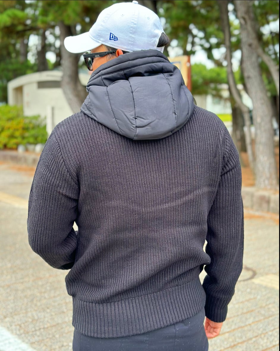 Luxury knit jacket