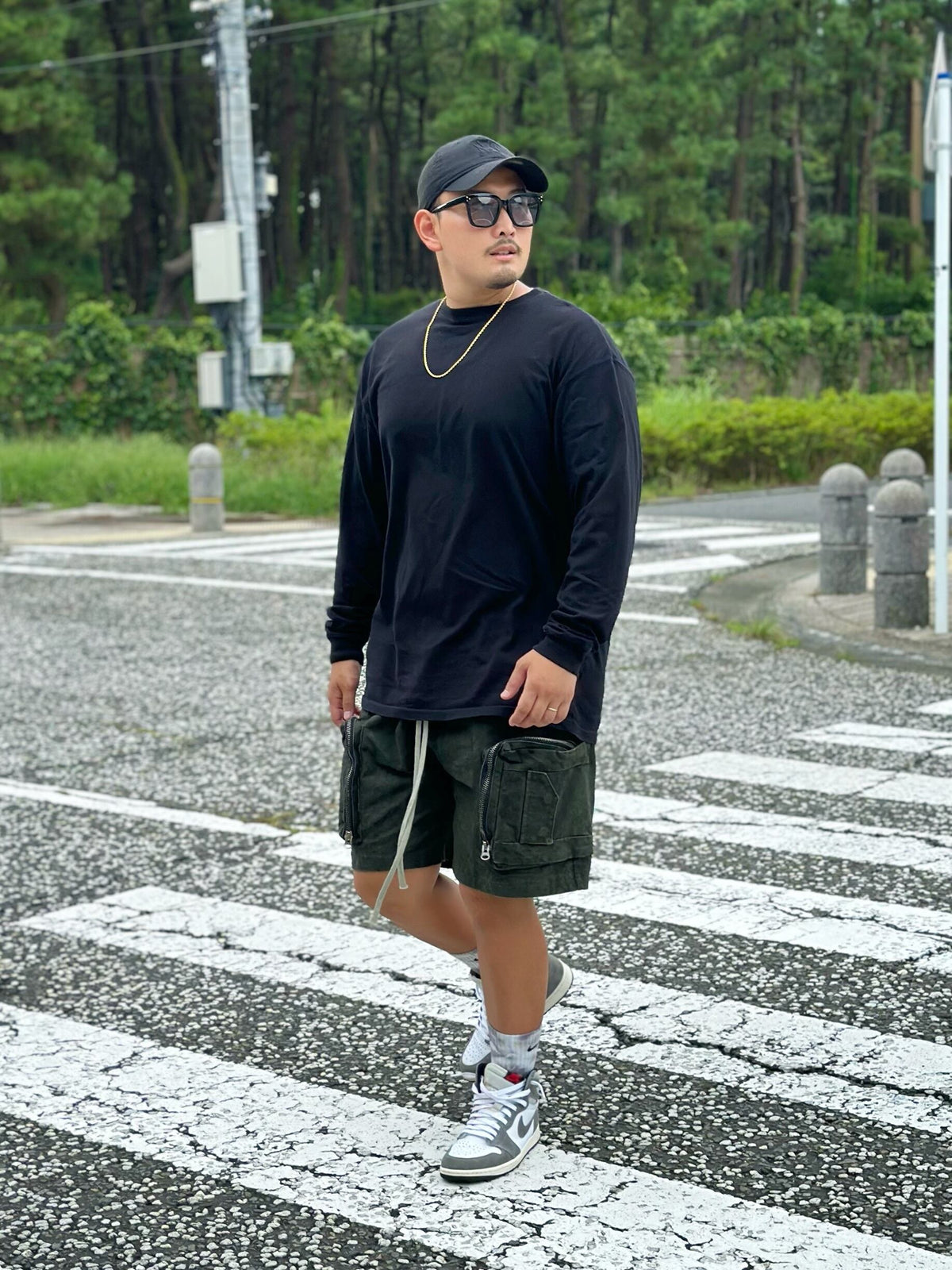 Tie Dye Cargo Shorts