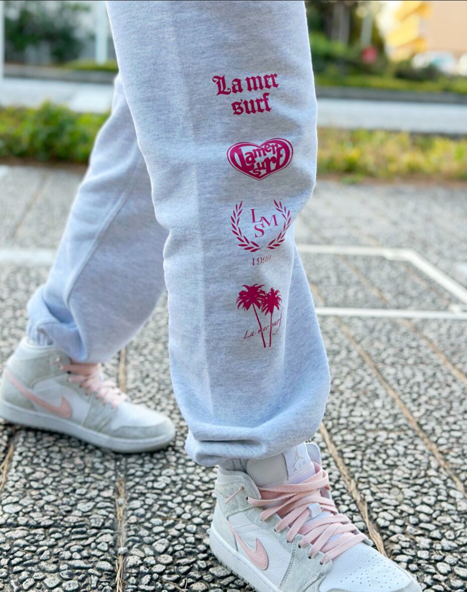 Multi Logo sweat pants 秋服先行予約