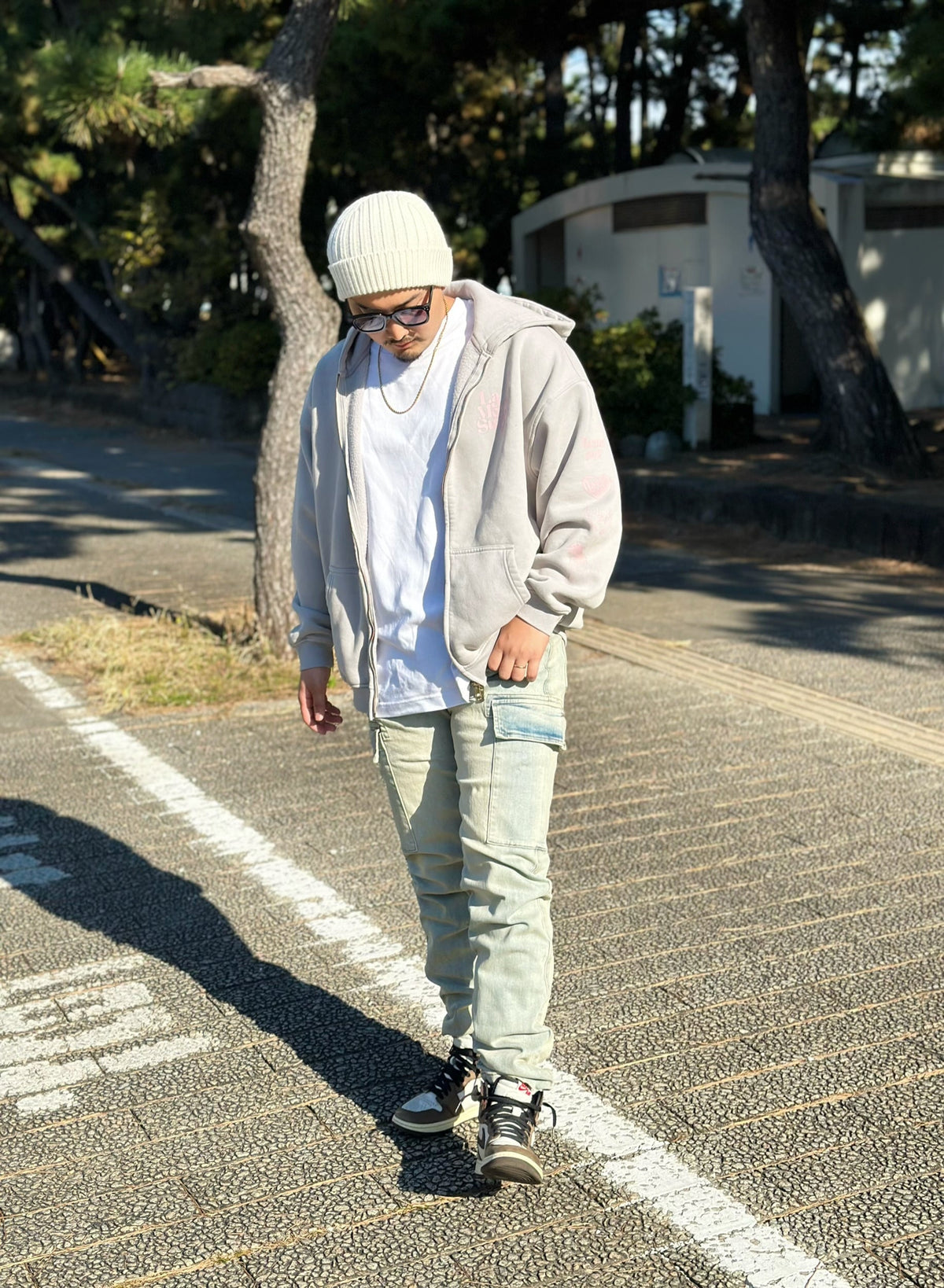 Cargo Denim Pants